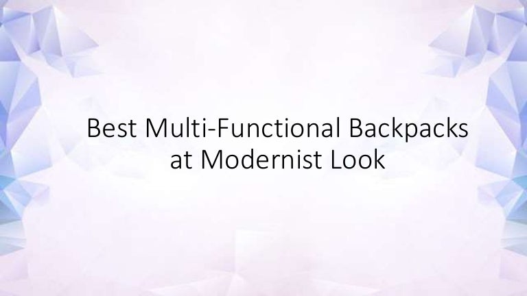 best functional backpacks
