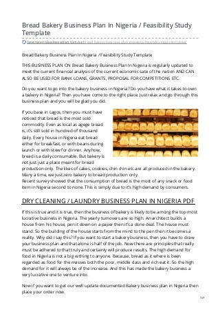 Complete business plan for bakery ppt image