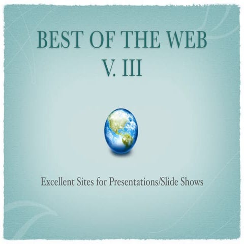 Best of the Web V. III