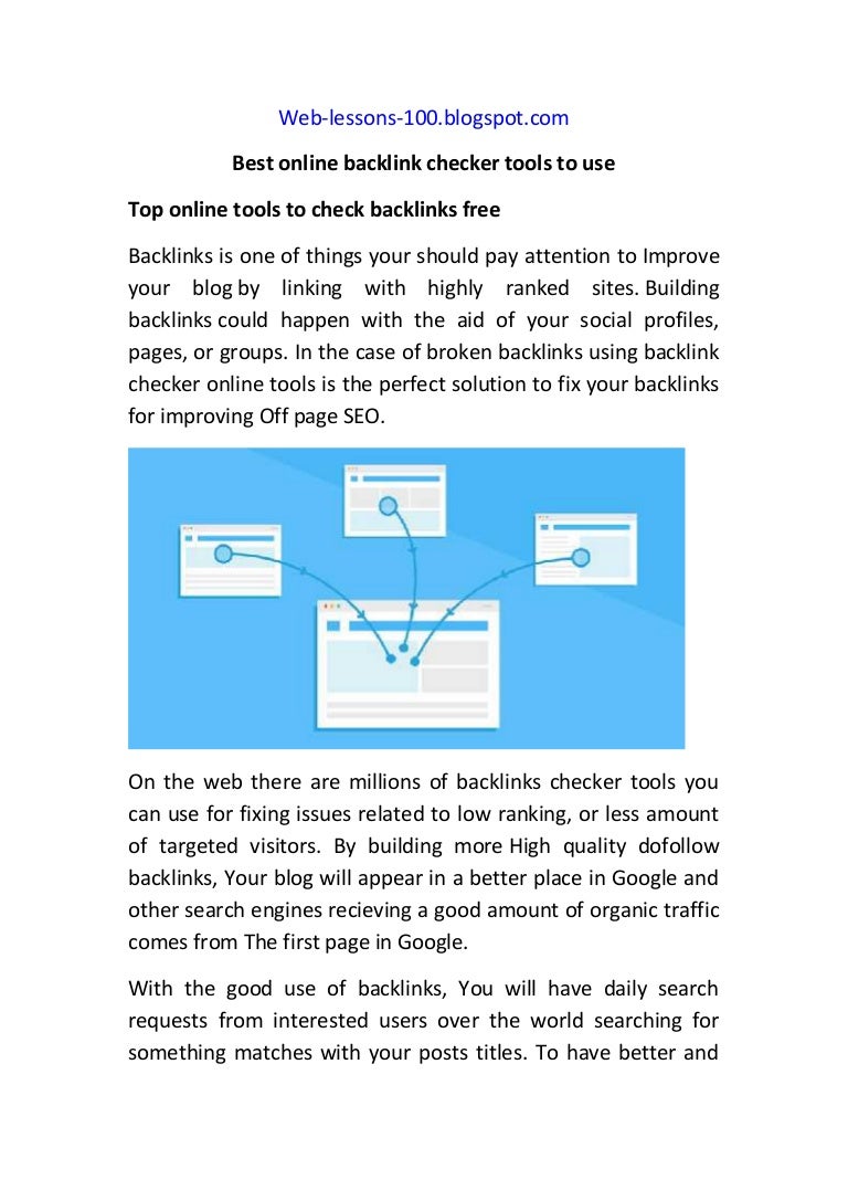 online backlink checker online backlink checker
