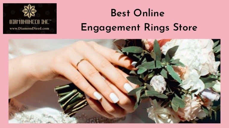 Presentation of best online engagement rings store | New York