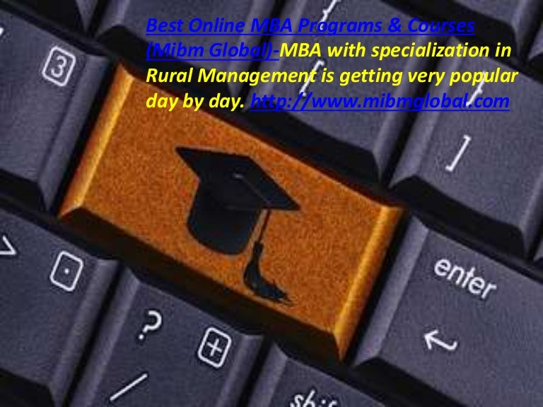 Best online mba programs & courses mba with specialization in (mi…