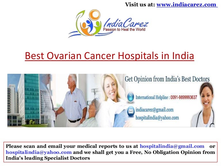 Best ovarian cancer hospitals in india