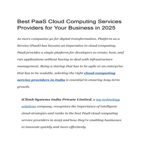 Best PaaS Cloud Computing Services Providers for Your Business in 2025.pdf