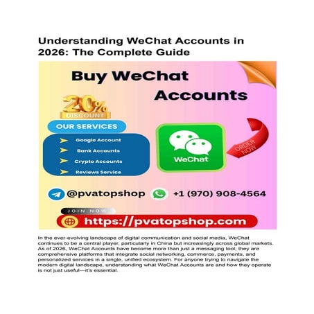 Best Places to Buy WeChat Accounts for Effective China Marketing.pdf