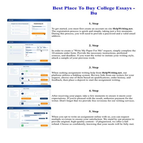 Best Place To Buy College Essays - Bu. Online assignment writing service.