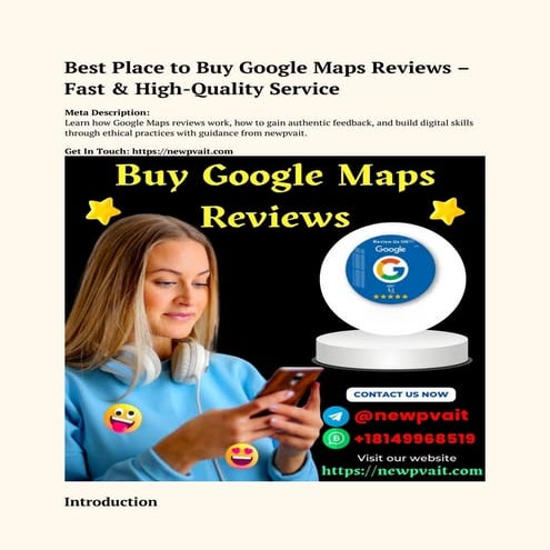 A Complete Guide to Buy Google Maps Reviews (docx).docx
