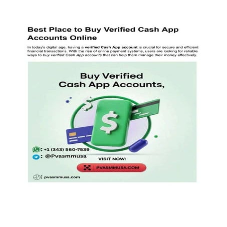 Best Place to Buy Verified Cash App Accounts Online.pdf
