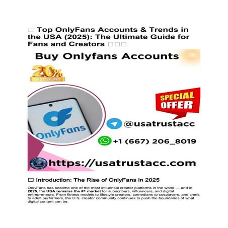 Best Place To Purchase Verified OnlyFans Accounts.docx