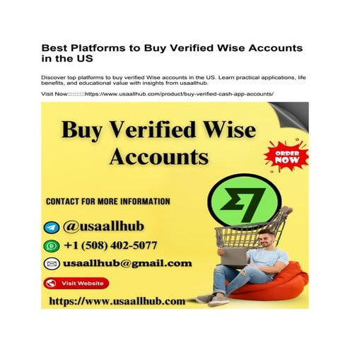 Best Platforms to Buy Verified Wise Accounts in the US.docx