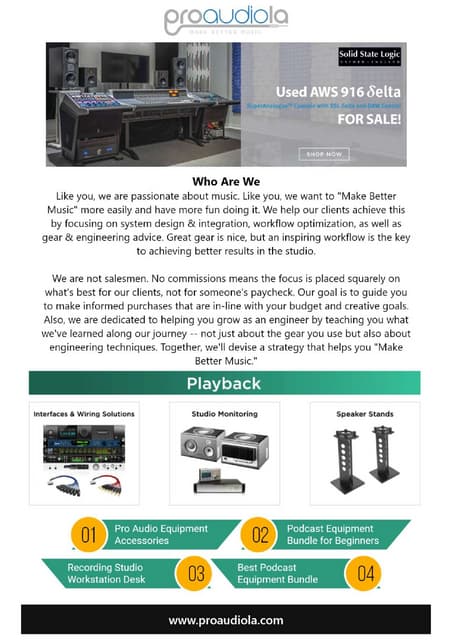 Beautiful view of Top Podcast Recording Equipment Bundle With Business Development Uk