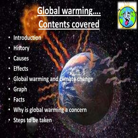 global warming presentation..