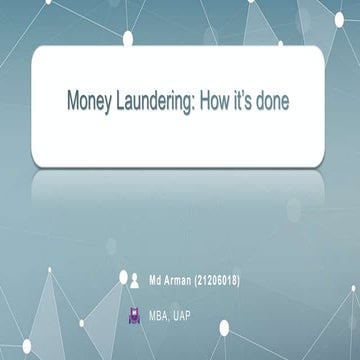 Money laundering_A three step game.pptx