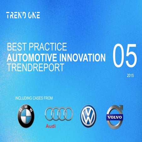 Best Practice Automotive Marketing Trends 2015
