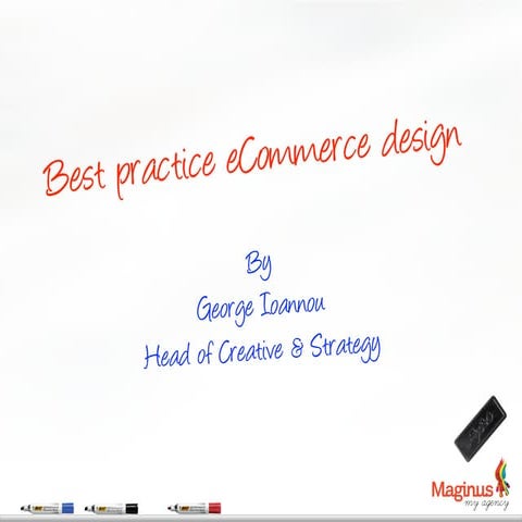 Best practice ecommerce design
