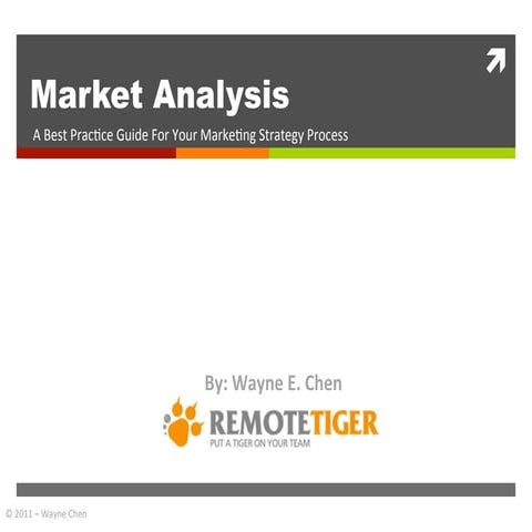 Best Practice Guide - Marketing Strategy - Market Analysis By Wayne Chen