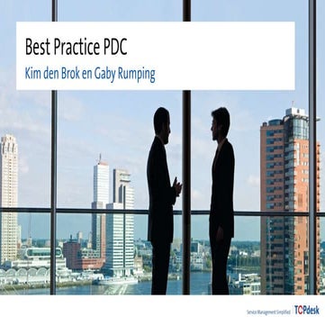 Best practice PDC in de zorg