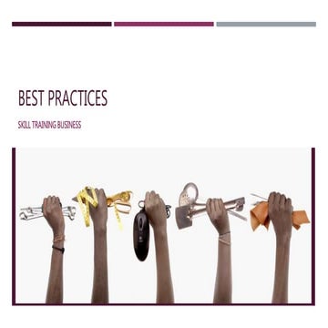 Best practices-Vocational Education 