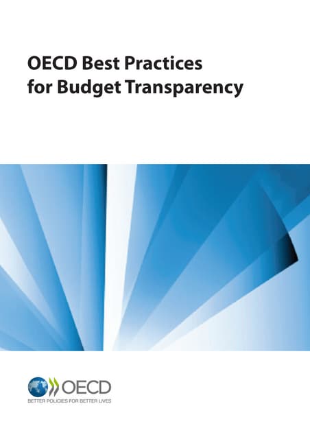 OECD Best Practices for Budget Tran...