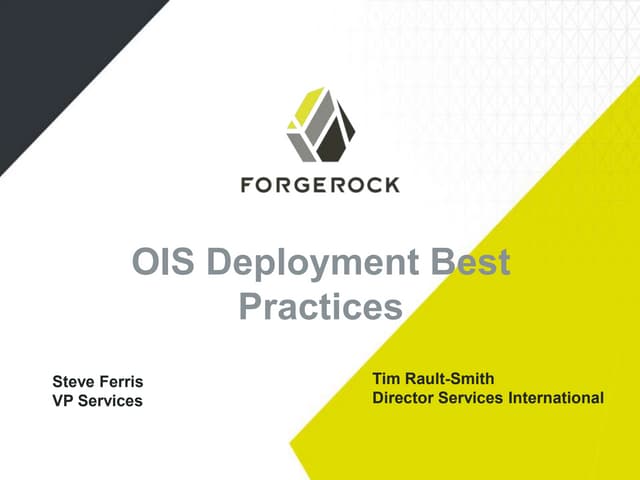 Best practices ensuring a successful implementation | PPT