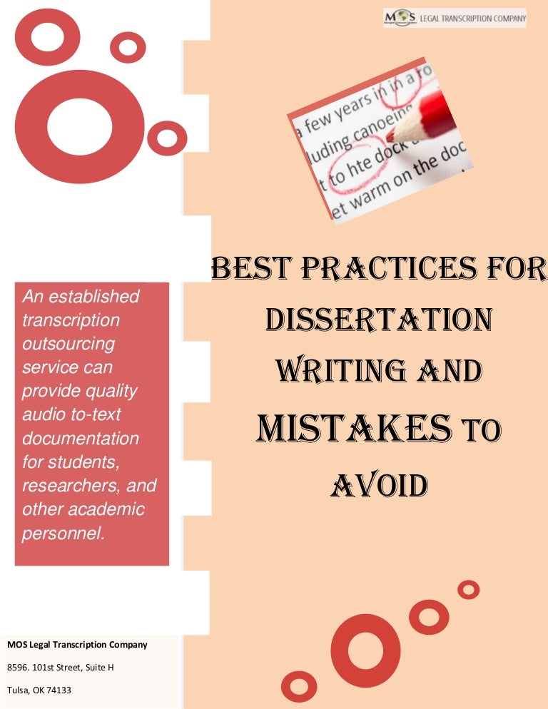 Best dissertation writing 4