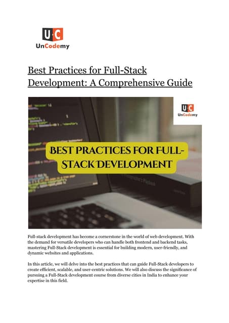 Full Stack Development: Challenges and the Way Forward | PDF