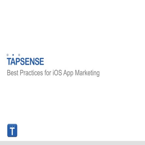 TapSense - Best practices for iOS app marketing