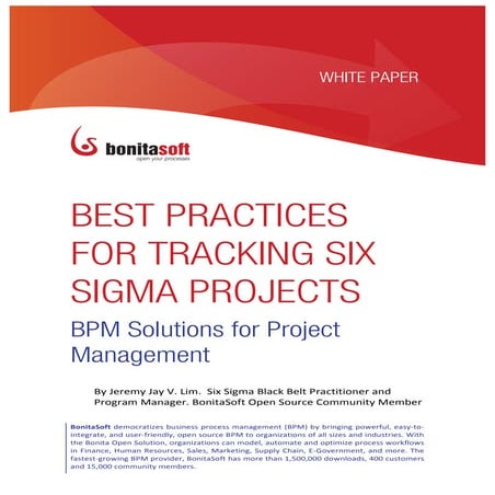 Best practices for_tracking_six_sigma_projects_with_bpm