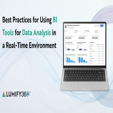 Best Practices for Using BI Tools for Data Analysis in a Real-Time Environment