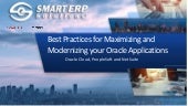 Best Practices to Modernizing your Oracle Applications