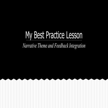 Best presentation lesson