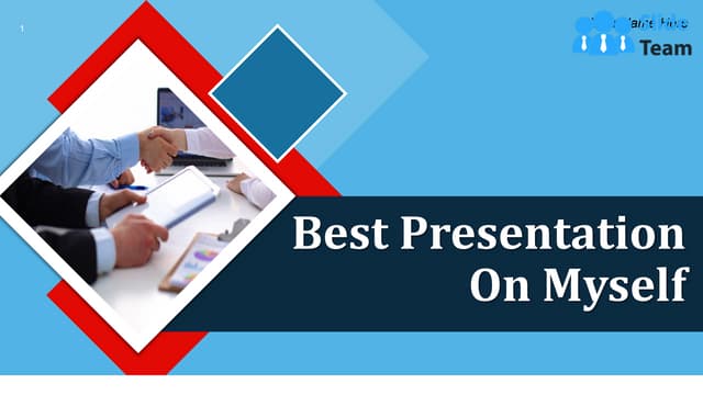 Best Presentation On Myself Powerpoint Presentation Slide