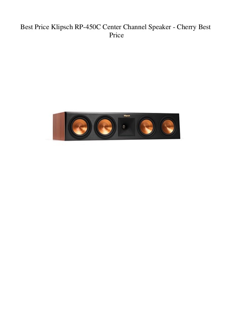 klipsch rp center