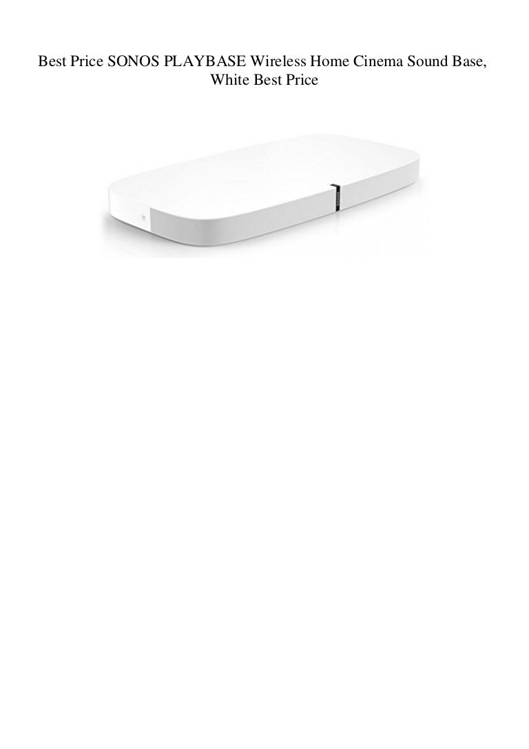 sonos playbase best price