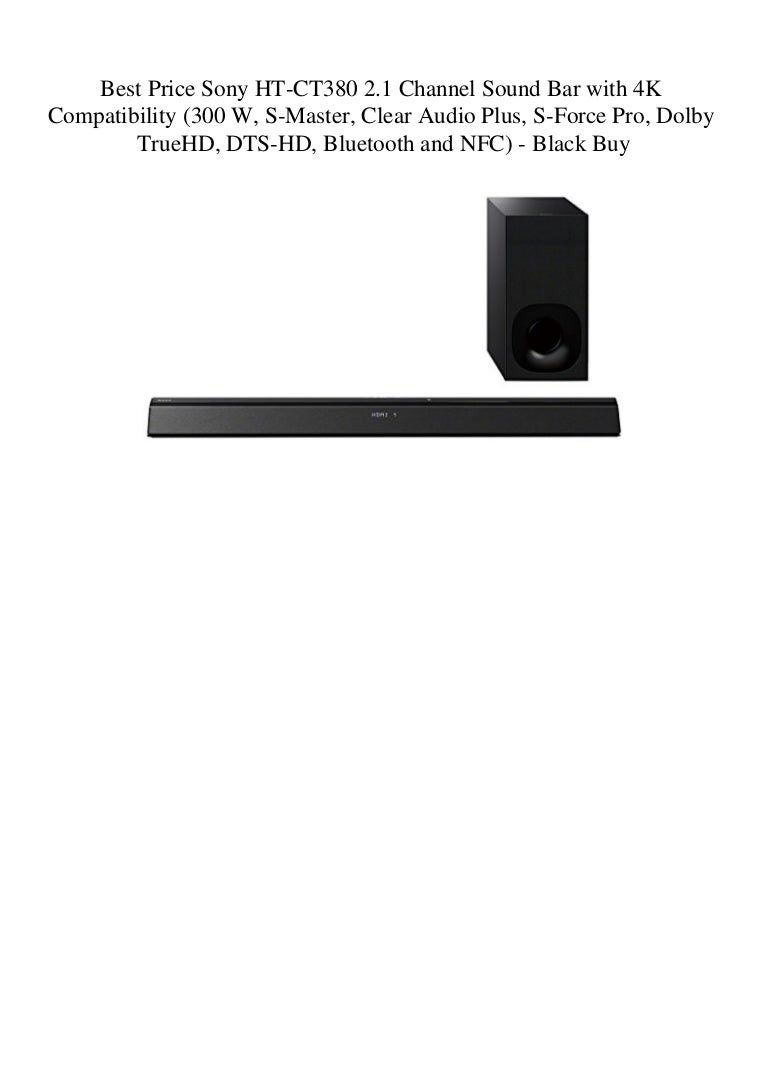 best 2.1 channel soundbar