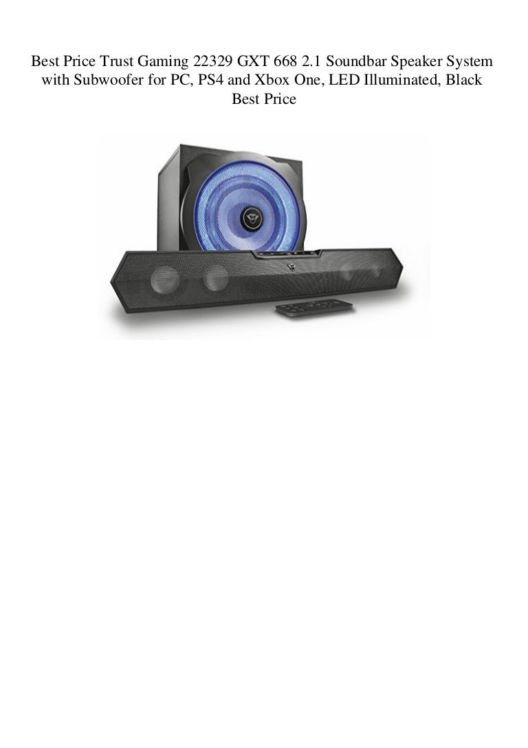 trust gxt soundbar