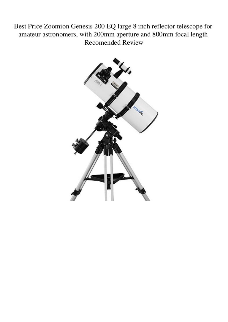 best 8 inch reflector telescope