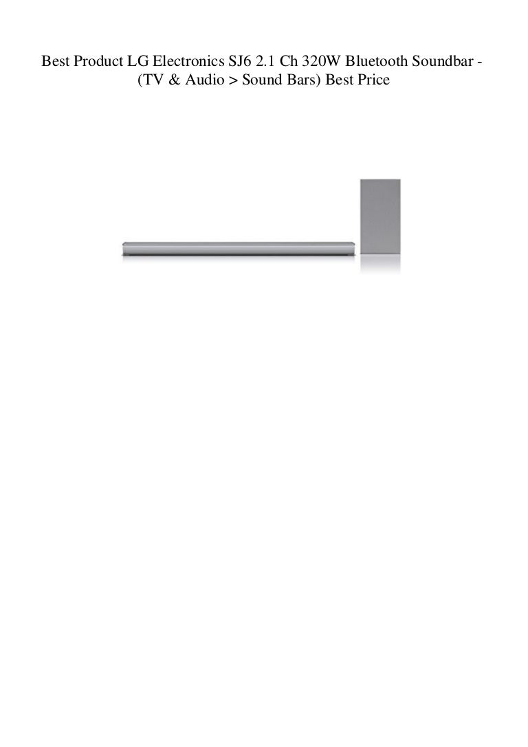 lg sj6 2.1 soundbar