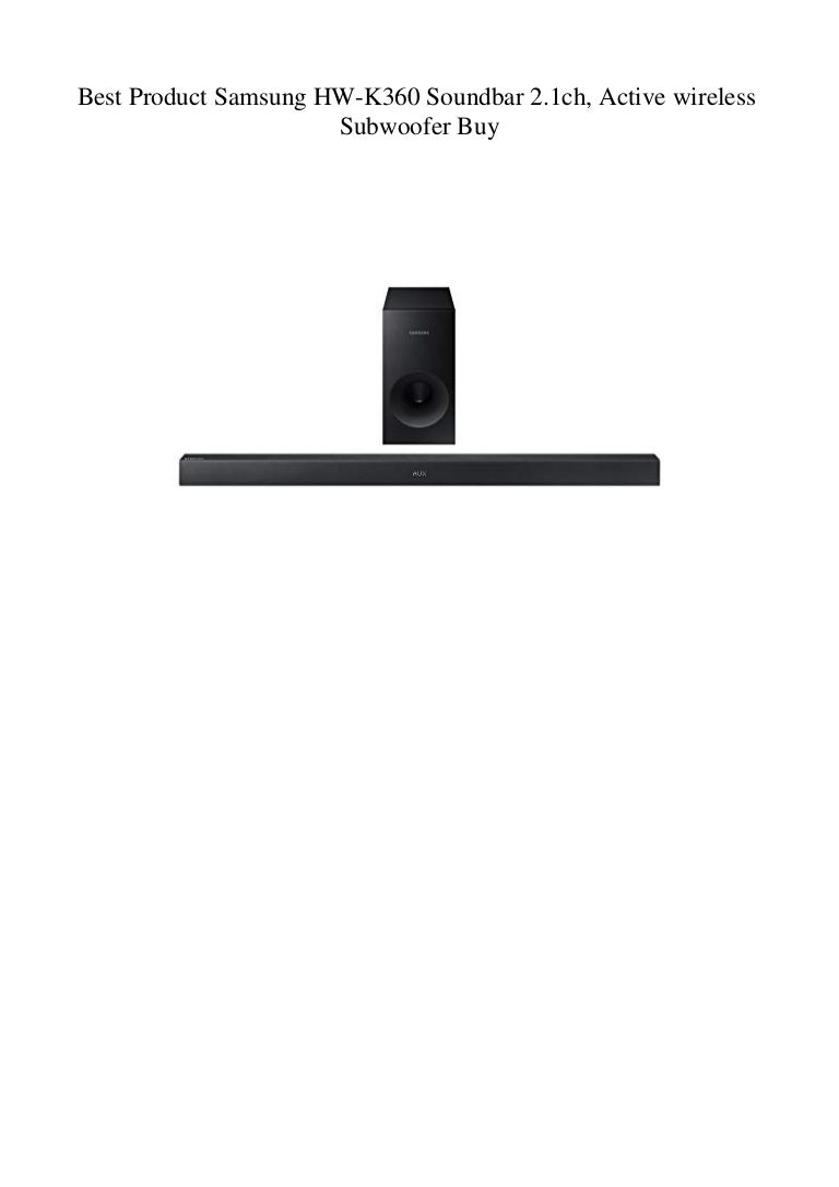 best active soundbar