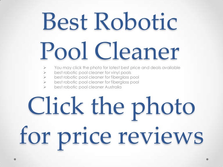 Inground Pools Robotic Pool Cleaners