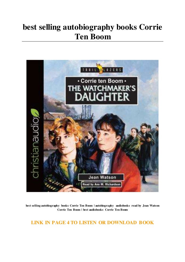 best selling autobiography books Corrie Ten Boom