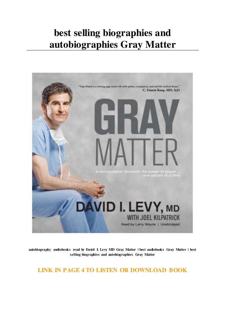 Best Selling Biographies And Autobiographies Gray Matter