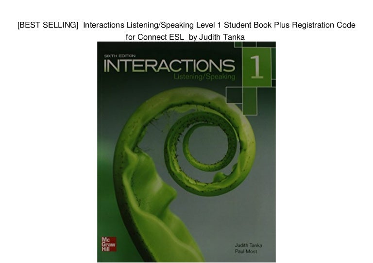 Best Selling Interactions Listening Speaking Level 1 Student Book