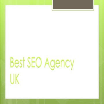 Best SEO Agency UK.pptx