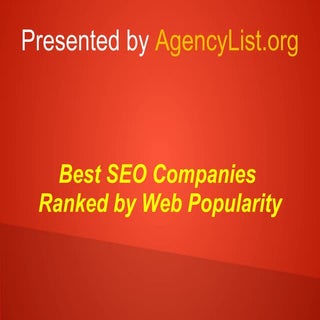 Best SEO Companies