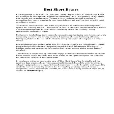 Best Short Essays.pdf