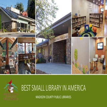 Big Talk From Small Libraries 2019: Best Small Library in America 2018: Madis...