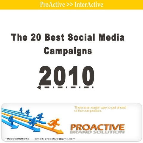 Best social media campaign