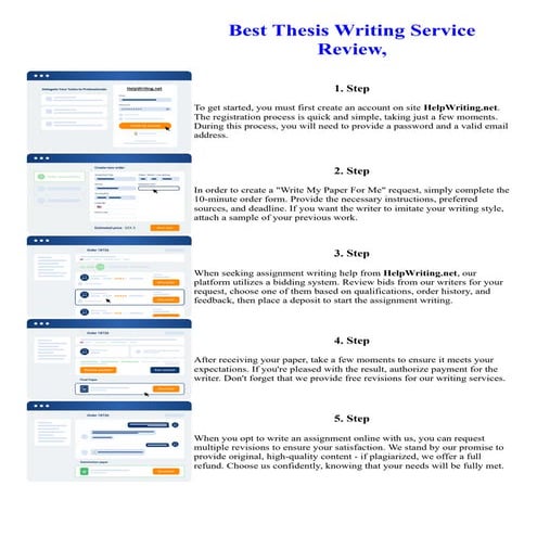 Best Thesis Writing Service Review,. Online assignment writing service.