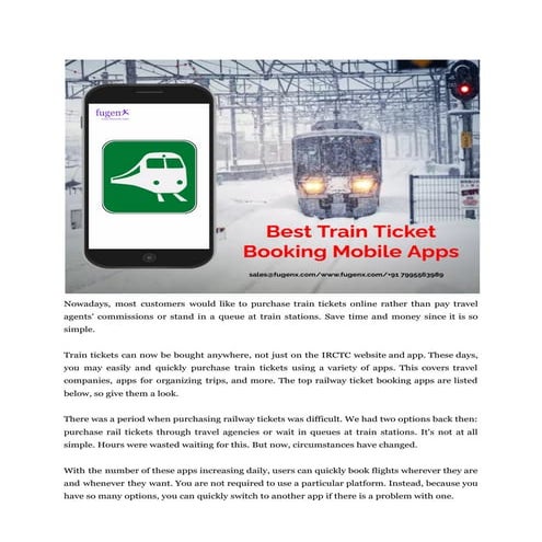 Best Train Ticket Booking Mobile Apps.pdf